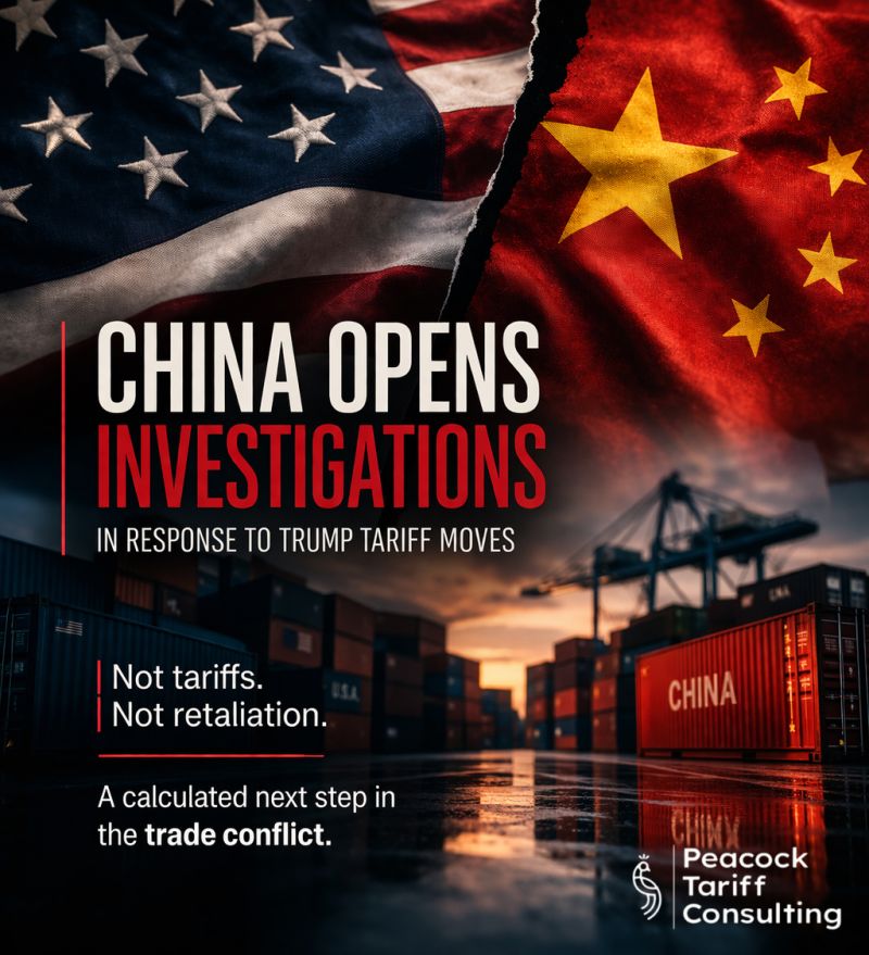 China’s Formal Trade Investigations: Building Legal Foundation for Strategic Response