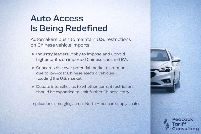 Automotive Trade Policy Beyond Tariffs: Data Security, Supply Chains, and Regional Divergence