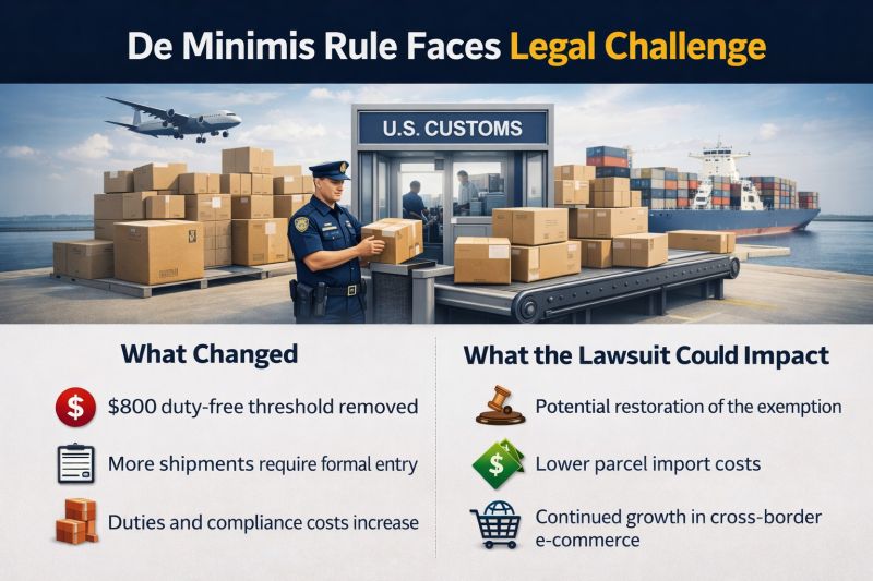 The De Minimis Legal Challenge: How E-Commerce Tariffs Will Reshape Supply Chains